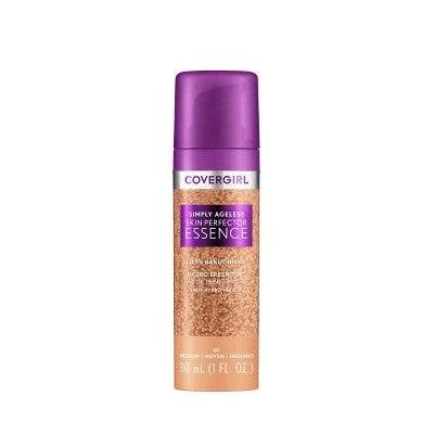 COVERGIRL Simply Ageless Skin Perfector Essence Vegan Foundation - 40 Medium - 1 fl oz