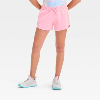 Girls' Airy Sleek Shorts - All In Motion Light Pink XL