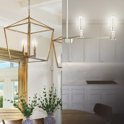 GE 3pk 60W Refresh T8 LED Light Bulbs Daylight