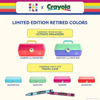 Crayola Limited Edition Orange Red Caboodle