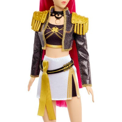 KPop Demon Hunters HUNTR/X Mira Golden Singing Doll in Removable Outfit and 5 Posable Joints