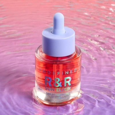 Undefined Beauty R&R Sun Elixir Facial Glow Oil - SPF 30 - 1fl oz