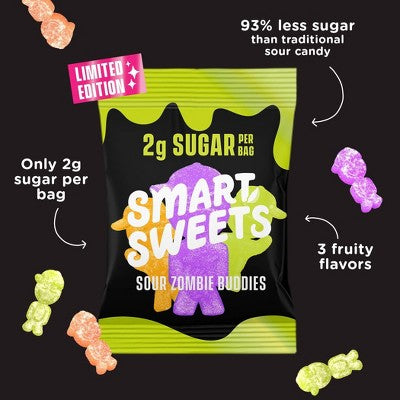 SmartSweets Halloween Sour Zombie Buddies Candy - 1.25oz