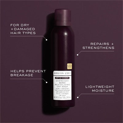 Kristin Ess+ Baobab Dry Hair Mask - Peptide Bond Repair Treatment for Dry & Damaged Hair - 5.5 fl oz