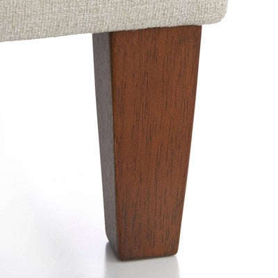 Lifestorey 2pc Phillips Upholstered Breakfast Nook Set Beige (LOCAL PICKUP ONLY)