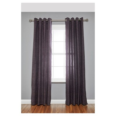 36"-66" Loft By Umbra Cagio Curtain Rod Matte Nickel: Adjustable Steel, Single Cage Finial, 25 lb Capacity (LOCAL PICKUP ONLY)