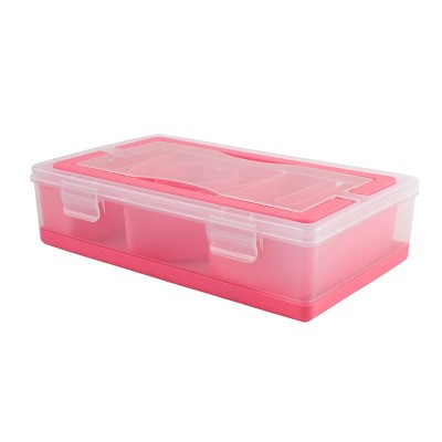 Cook With Color I Love U Sentiment Snack Box Food Storage Container