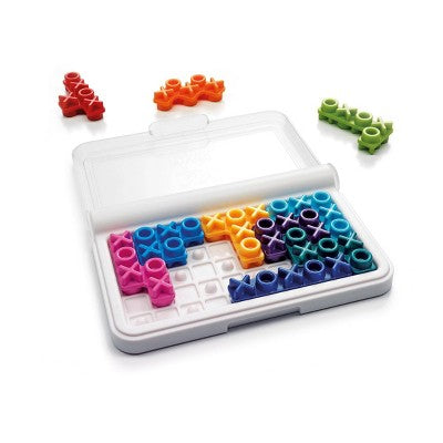 SmartGames IQ XOXO 9 Pieces Compact Brainteaser - 9pc