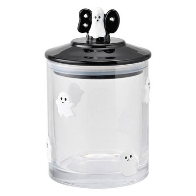 Cook With Color Ghosts Halloween Icon Treat Gifting Jar
