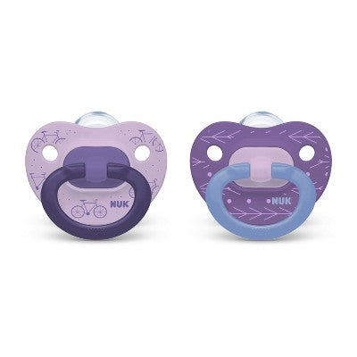 NUK 2pk Pacifier Size 18-36 Months - Pink