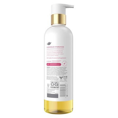 Dove Beauty Serum+Dewy Oil Body Wash - 50% Glycerin Serum - 15.3 fl oz: Vegan, For Normal to Dry Skin, Floral Scent