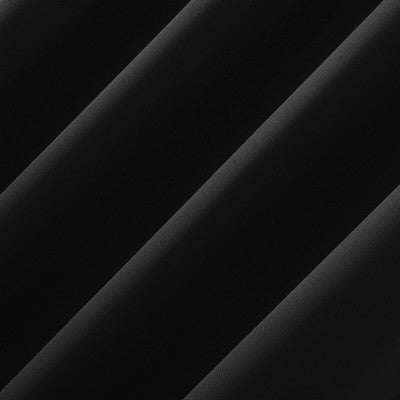 50"x78" Sun Zero 100% Blackout Solid Lights Out Portable Travel Rod Pocket Curtain Panel Black: Kids' Indoor Curtain