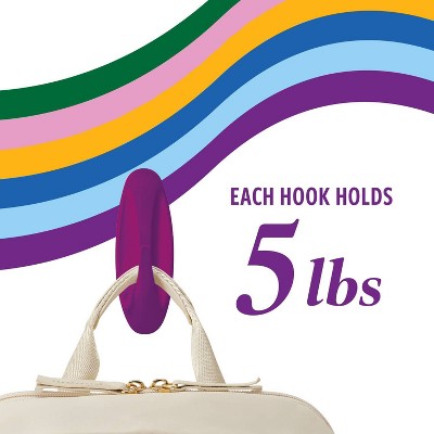 Command Damage-Free Large Designer Hook Candied Plum