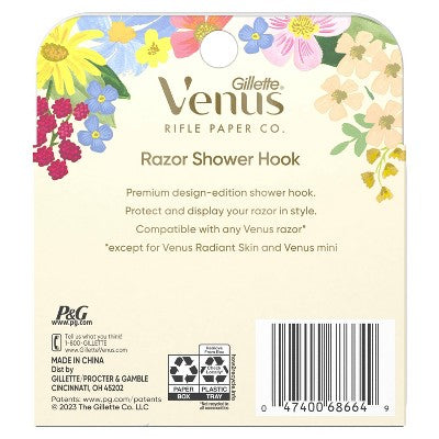 Rifle Paper Co. + Venus Razor Shower Hook