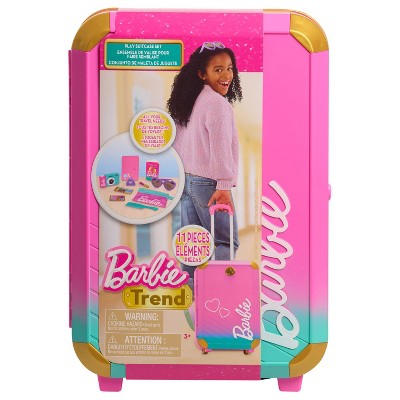 Barbie Travel Rolling Luggage Set - 10pc