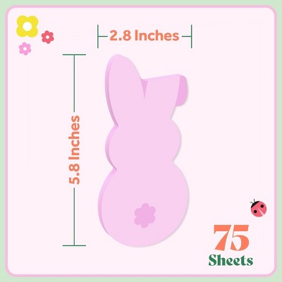 Post-it 3"x6" Hoppy Notes Pink Bunny Sticky Note Pad 100 Sheets