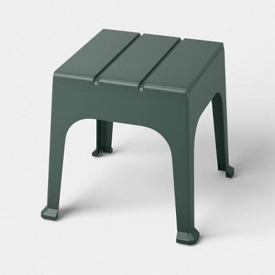 Resin Patio Accent Table Green - Room Essentials