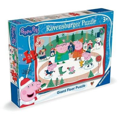 Ravensburger Peppa Pig Christmas Giant Floor Jigsaw Puzzle - 24pc