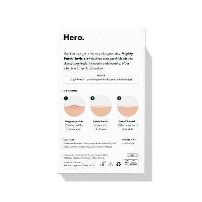 Hero Cosmetics Patch Invisible (limited edition packaging)