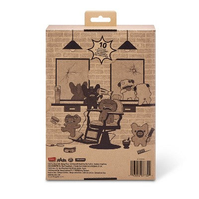 Fuggler 9" Hairy Fuggs Reeko Mohawk Black Stuffed Animal