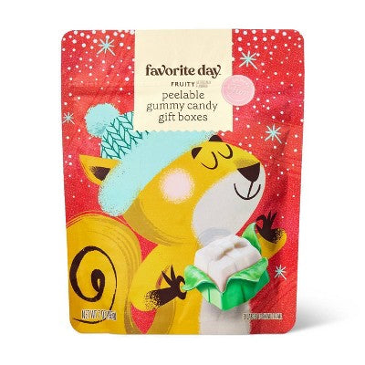Peelable Gummy Christmas Candy Gift Boxes - 7oz - Favorite Day