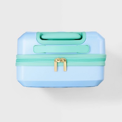 Embossed Heart Hardside Spinner Carry On Suitcase Light Blue - Roller Rabbit x Target (LOCAL PICKUP ONLY)