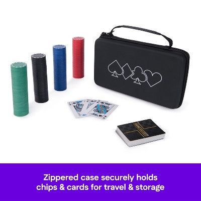 Spin Master Games Game Gallery 200pc Poker Set
