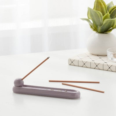 Incense and Ceramic Holder Lavender - Room Essentials