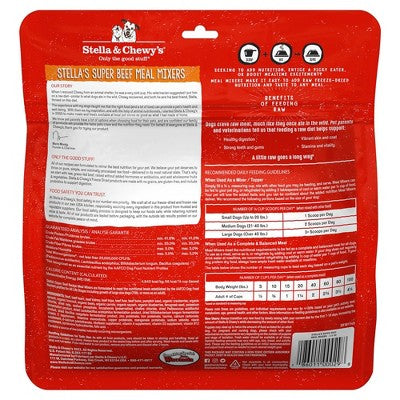 Stella & Chewy's Stella's Super Beef Flavor Mixers Dry Dog Food - 3.5oz