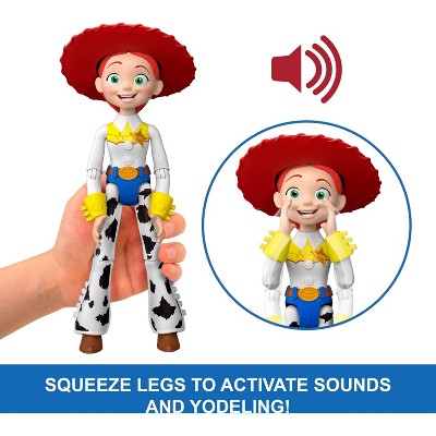 Disney and Pixar Toy Story 5 Critter Talk Jessie, 12" Action Figure Toy & JD Pig, 35 Sounds