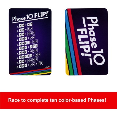 Phase 10 Flip Card Game