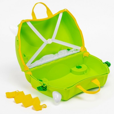 Trunki Kids' Ride-On Hardside Carry On Suitcase - Dudley the Dinosaur