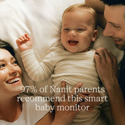 Nanit Pro Smart Baby Monitor & Floor Stand - White