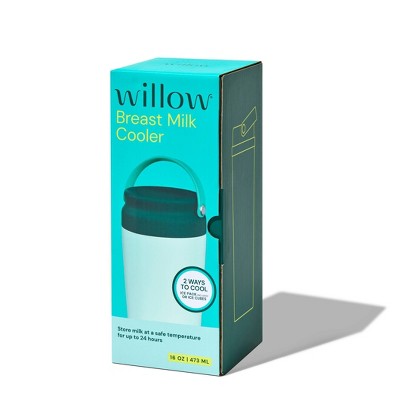 WILLOW Portable Breast Milk Coolers - Green - 16oz/5pc