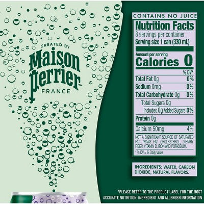 Maison Perrier Blackberry Sparkling Water - 8pk/11.15 fl oz Cans