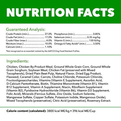 IAMS Proactive Health Chicken and Whole Grains Flavor Small Breed Dry Dog Food - 15lbs (LOCAL PICKUP ONLY)