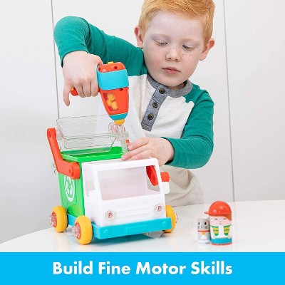 Educational Insights Design & Drill Bolt Buddies Recycling Truck: Science Kit for Preschool to 3rd Grade Students