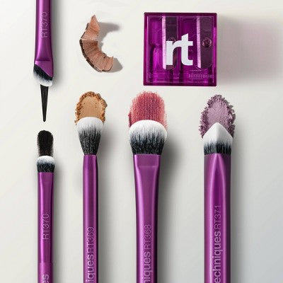 Real Techniques Eye-Conic Essentials Brush Set - 4pc