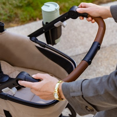 Evenflo Shyft Intuiti+ Travel System Featuring Revolve180 LiteMax NXT with Sensory Soothe - Travertine (LOCAL PICKUP ONLY)