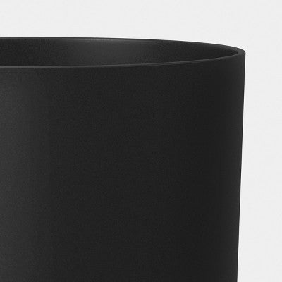 Recycled Resin Indoor Outdoor Planter 12"x21" Black - Room Essentials