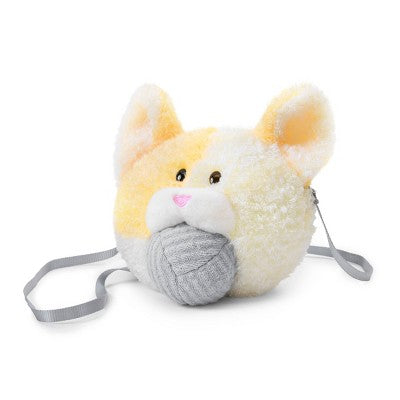 FAO Schwarz Cliqs Plush Kitty Purse