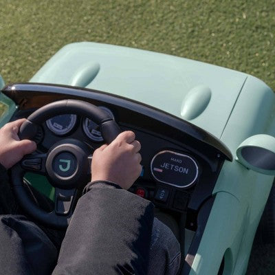 Jetson Mako Electric Motor Assist Ride-On Push Car - Green: Remote Control, Charger Included (LOCAL PICKUP ONLY)