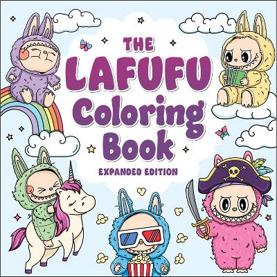 The Lafufu Coloring Book: Expanded Edition - (Lafufu Activity Books) by Adams Media (Paperback)
