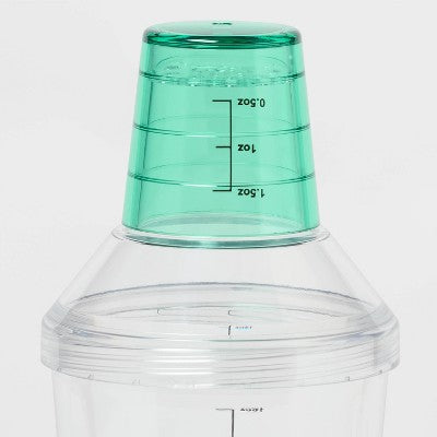 10pc 24 fl oz Cocktail Shaker Set - Sun Squad