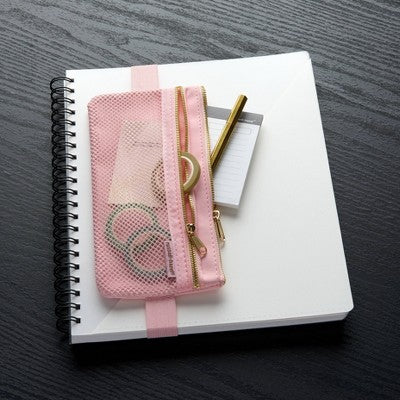 russell+hazel 8.25"x3.625" Pencil Pouch Consciously Curated Blush