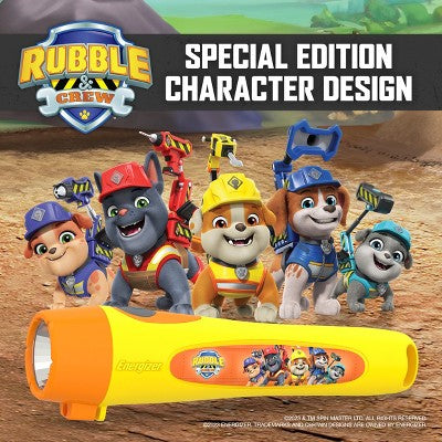 Energizer Paw Patrol Rubble and Crew Handheld Flashlight