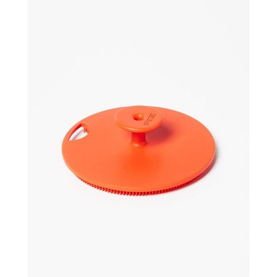 Boie USA Exfoliating Scrubber with Handle - Orange