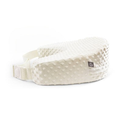 Munchkin Nursing Pillow, Ergonomic Support for Breast and Bottle Feeding, Ultra-Luxe Soft Touch Fabric - White