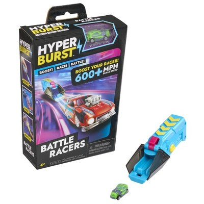 Hyper Burst Battle Racers Green Raider Car and Launcher