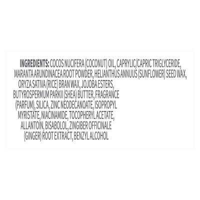 Dove Beauty Whole Body Solid Deodorant Anti-Chafe Stick Coconut & Vanilla - Aluminum-Free 2.6oz